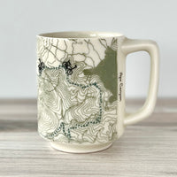 WA: Ape Canyon Mug, Mount St. Helens Mug 12 oz