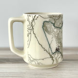 ID: Fisher Creek Loop, 12 oz Bike Mug