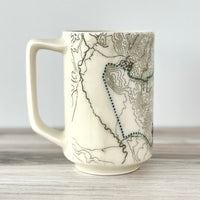 ID: Fisher Creek Loop, 16 oz Bike Mug